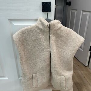 Cozy Cream Sherpa Vest